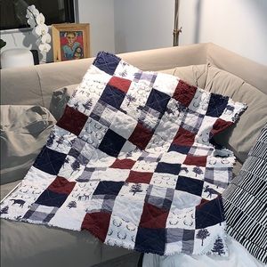Handmade Patchwork baby blanket